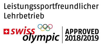 Leistungssportfreundlicher Lehrbetrieb Swissolympic Logo Leistungssportfreundlicher Lehrbetrieb Swissolympic Logo